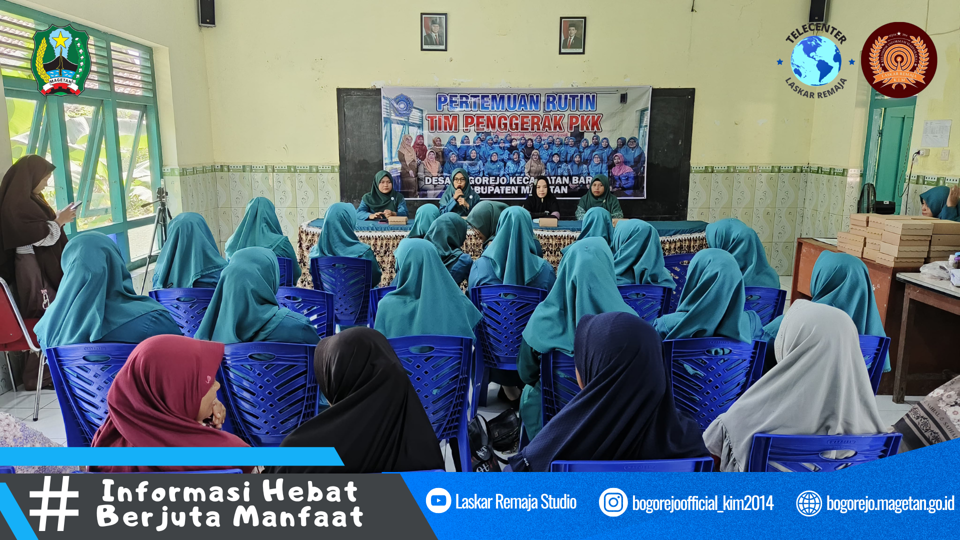 PERTEMUAN RUTIN PKK "PELATIHAN PEMULASARAN JENAZAH"